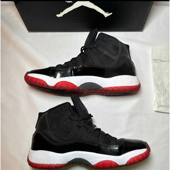 Size 7 - Nike Air Jordan 11 Retro GS Bred 2012 Men\'s Shoes Ships Now main image 7